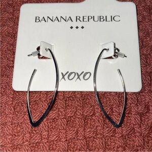 Banana Republic Silver Earrings